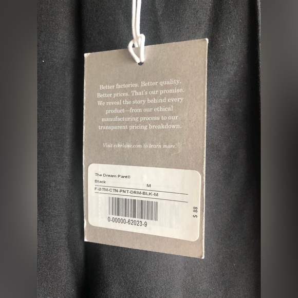 NEW Everlane Women The Dream Pant Black Size M - Picture 13 of 15